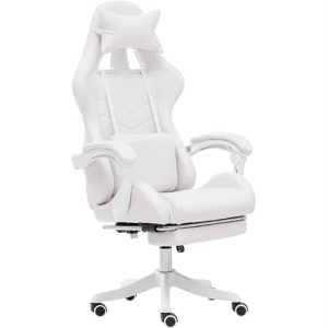 Non RGB White Gaming Chair