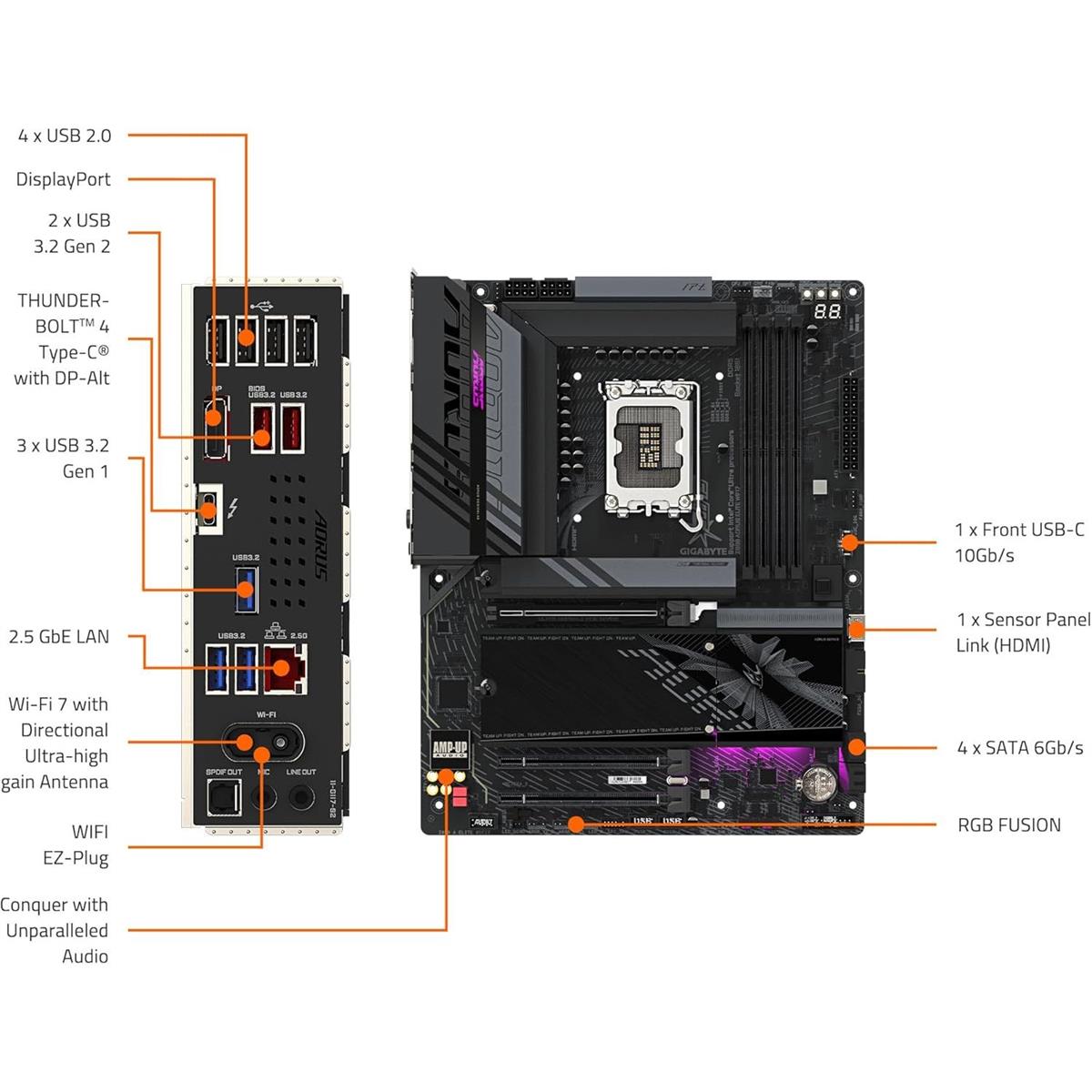 Gigabyte WIFI 7 Motherboard - Image 2